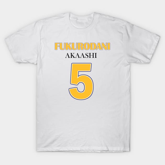 Akaashi, Number Five T-Shirt by AislingKiera